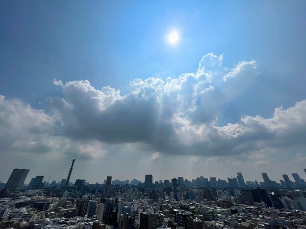 ローレルコート新宿タワー　陽当たり良好