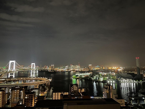 芝浦アイランドケープタワー　眺望　夜景