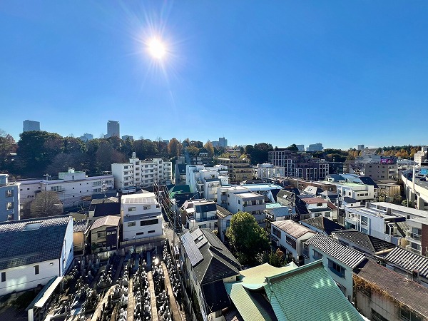 ライオンズ外苑の杜　景色